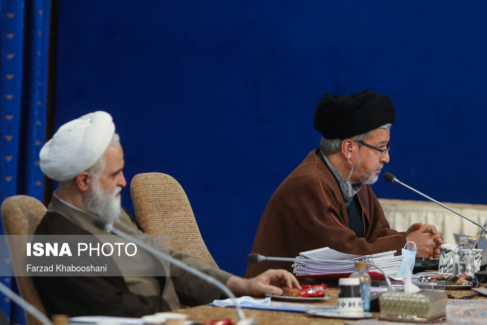 تصاویر: جلسه شورای عالی انقلاب فرهنگی - ۲۷ خرداد