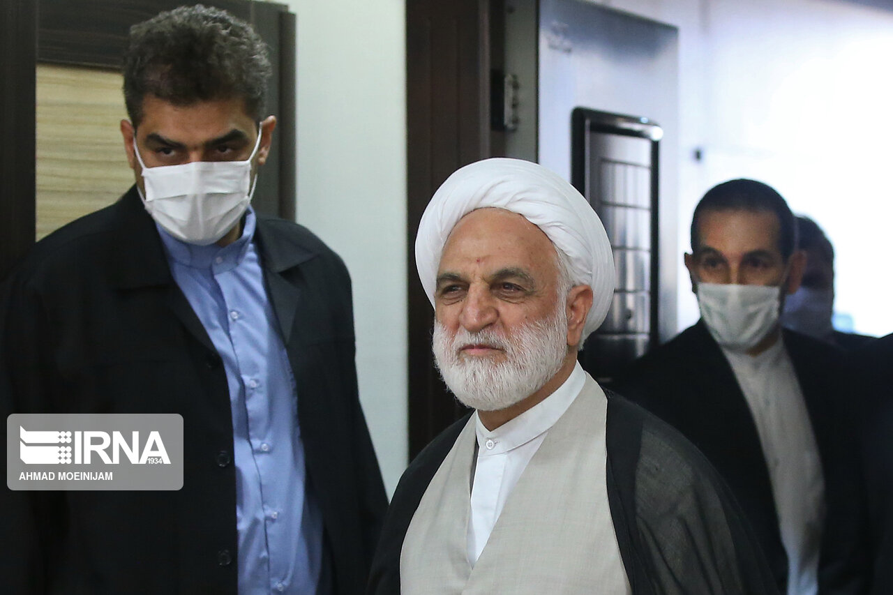تصاویر: نشست خبری معاون اول قوه قضاییه