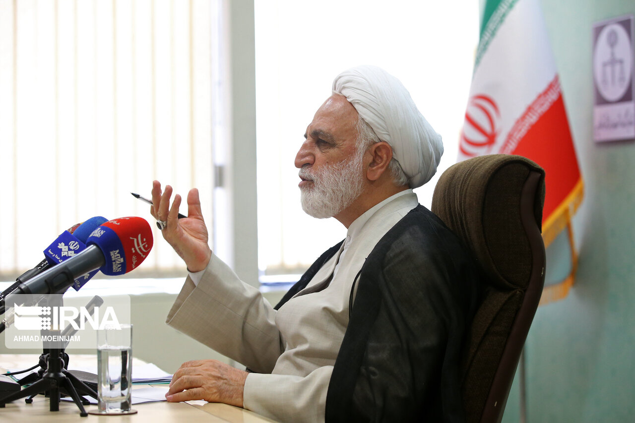 تصاویر: نشست خبری معاون اول قوه قضاییه