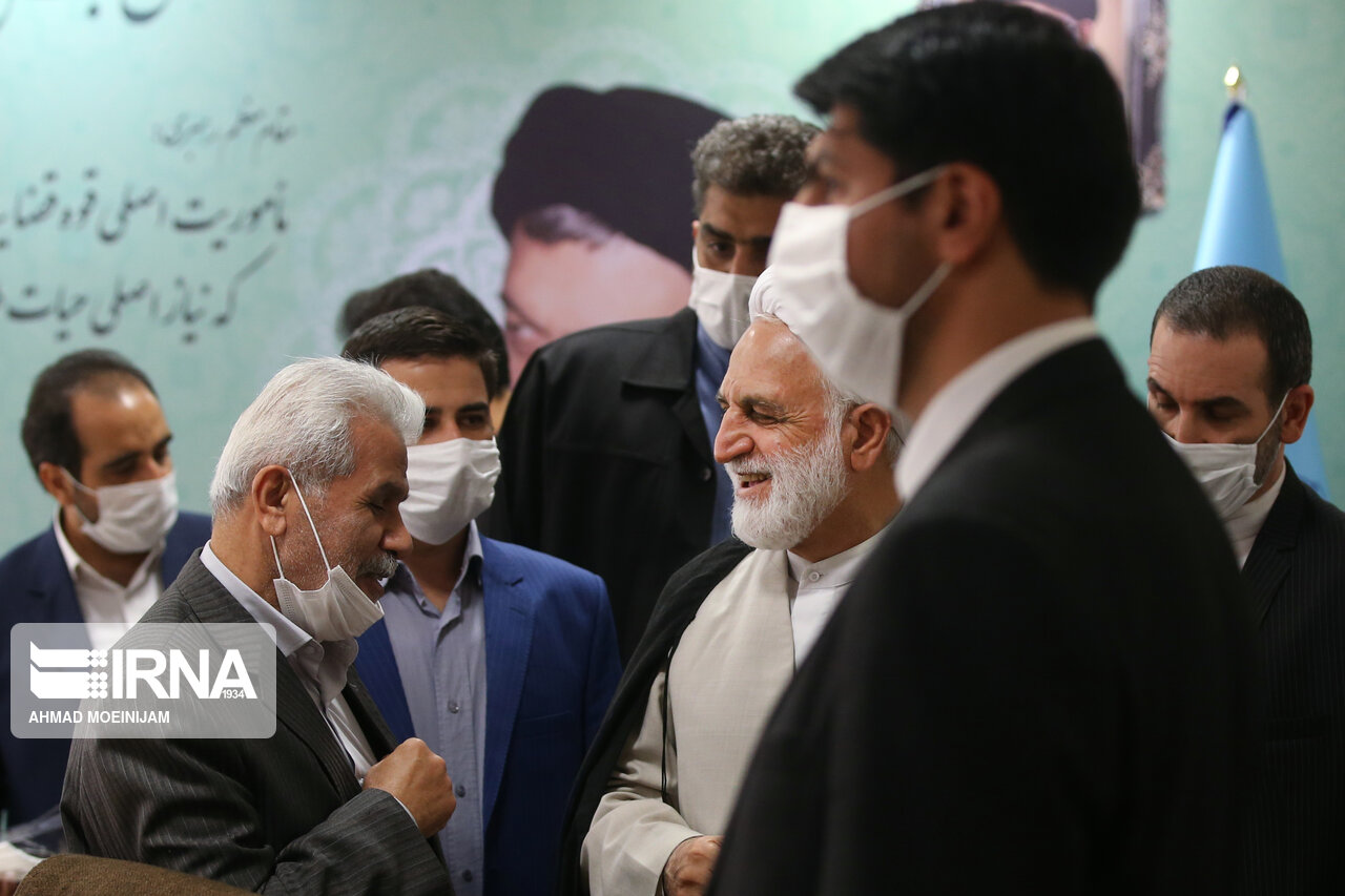 تصاویر: نشست خبری معاون اول قوه قضاییه