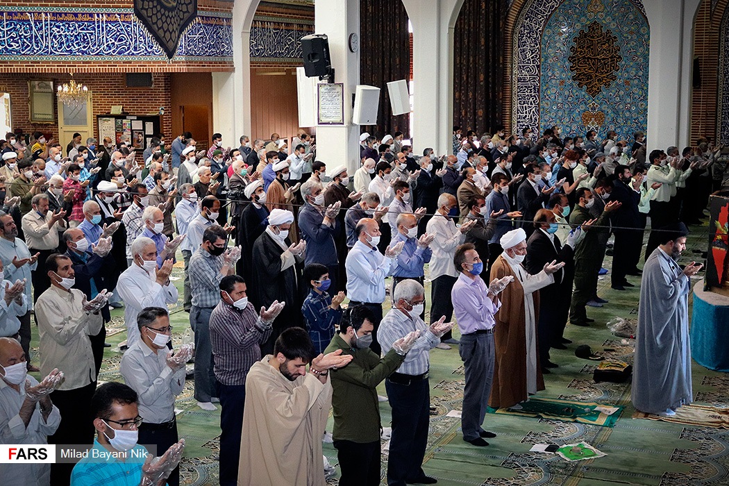 تصاویر: اولین نماز جمعه &laquo;پَردیس&raquo; در ایام کرونا