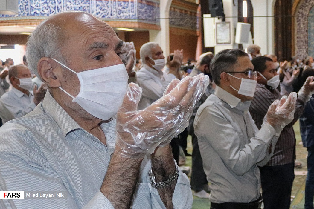 تصاویر: اولین نماز جمعه &laquo;پَردیس&raquo; در ایام کرونا