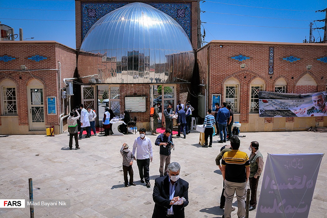 تصاویر: اولین نماز جمعه &laquo;پَردیس&raquo; در ایام کرونا
