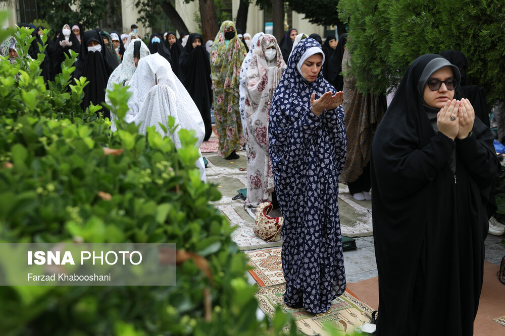 تصاویر: اقامه نماز عید سعید فطر - تهران
