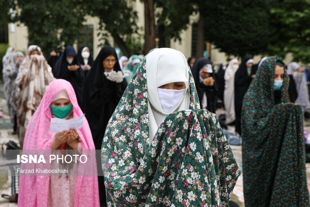 تصاویر: اقامه نماز عید سعید فطر - تهران