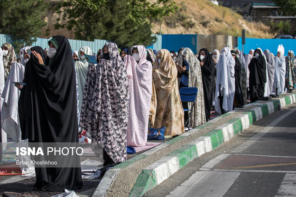 تصاویر: اقامه نماز عید سعید فطر - تهران