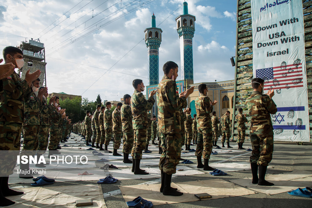 تصاویر: اقامه نماز عید سعید فطر - تهران