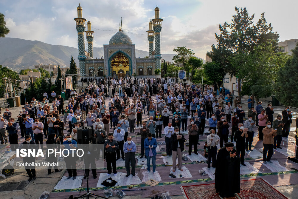تصاویر: اقامه نماز عید سعید فطر - تهران