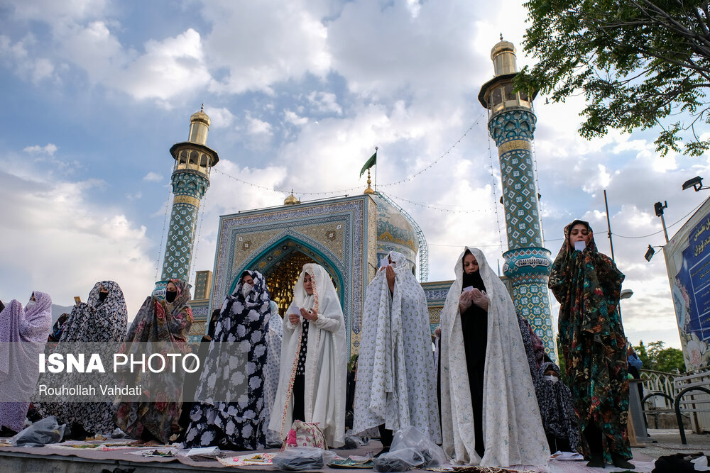 تصاویر: اقامه نماز عید سعید فطر - تهران