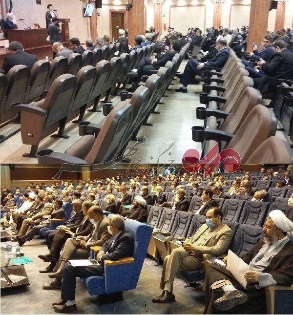 تصاویر / تفاوت قابل توجه استقبال از جلسات قالیباف و حاجیبابایی تصاویر / تفاوت قابل توجه استقبال از جلسات قالیباف و حاجیبابایی