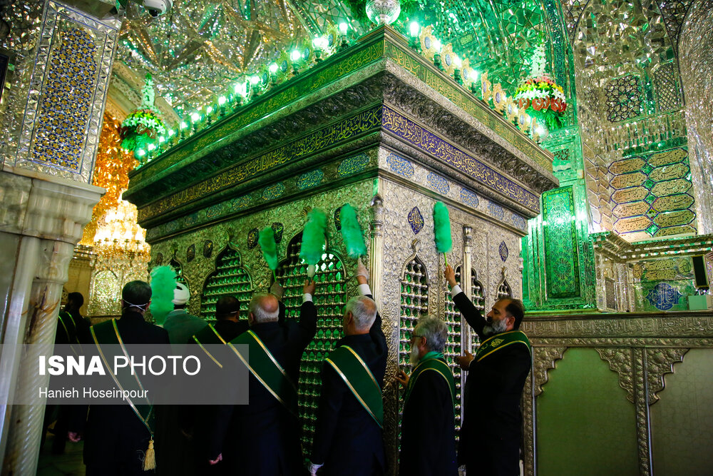تصاویر: بازگشایی حرم شاهچراغ