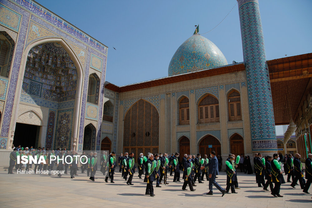 تصاویر: بازگشایی حرم شاهچراغ