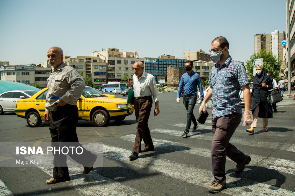 تصاویر: آغاز طرح ماسک اجباری ـ تهران