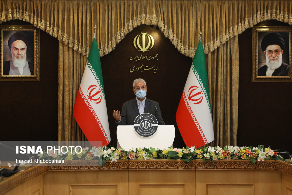 تصاویر: نشست خبری سخنگوی دولت- ۲۴ تیر