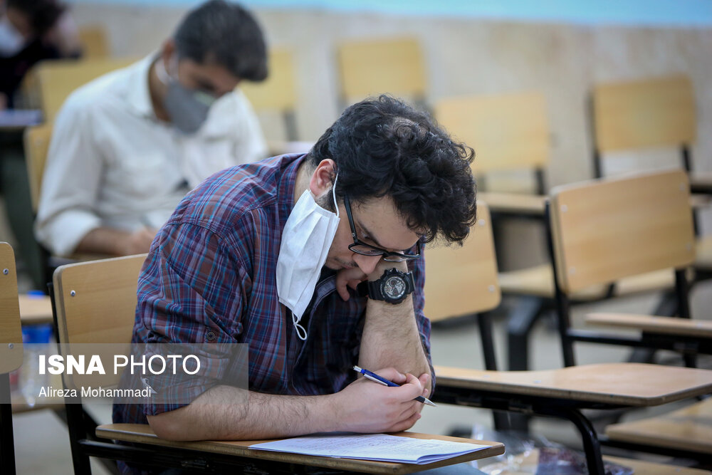 تصاویر: اولین آزمون کرونایی کشور
