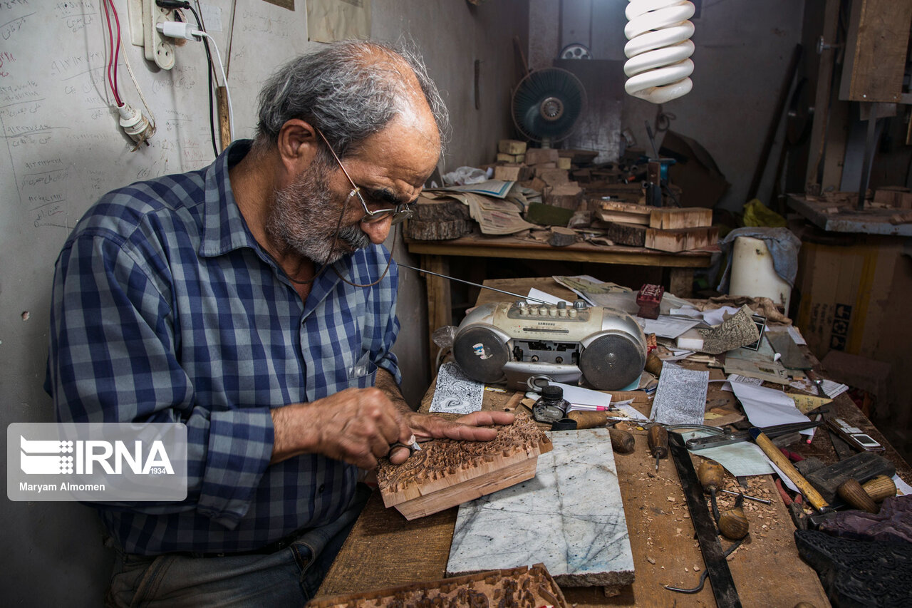 تصاویر: هنر قلمکاری