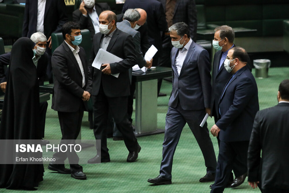 تصاویر: جلسه رای اعتماد به وزیر پیشنهادی صمت