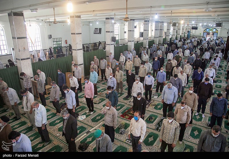 تصاویر: اقامه نماز جمعه کرمانشاه پس از پنج ماه تعطیلی