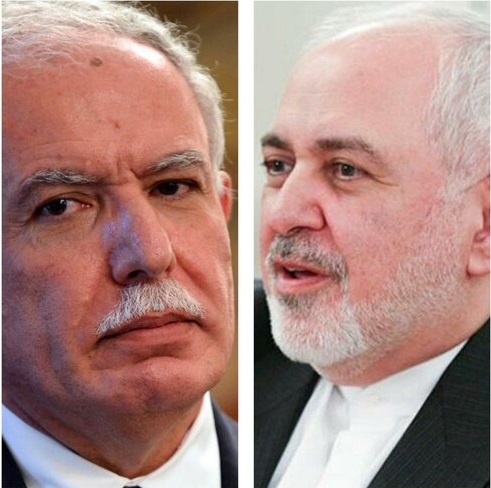 رایزنی دیپلماتیک ظریف با همتای فلسطینی / تاکید ظریف بر حمایت مستمر ایران از مبارزات مردم فلسطین رایزنی دیپلماتیک ظریف با همتای فلسطینی / تاکید ظریف بر حمایت مستمر ایران از مبارزات مردم فلسطین