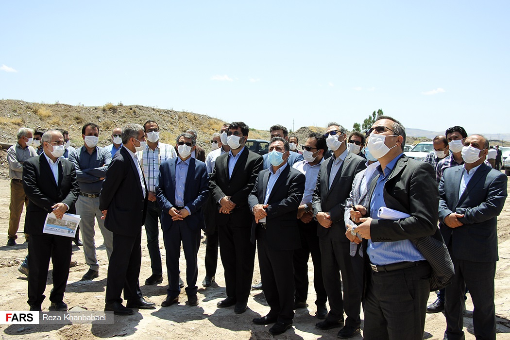 تصاویر: بازدید نمایندگان مجلس از راه آهن اردبیل میانه