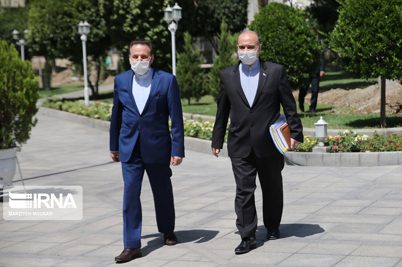 تصاویر: پس از جلسه هیات دولت