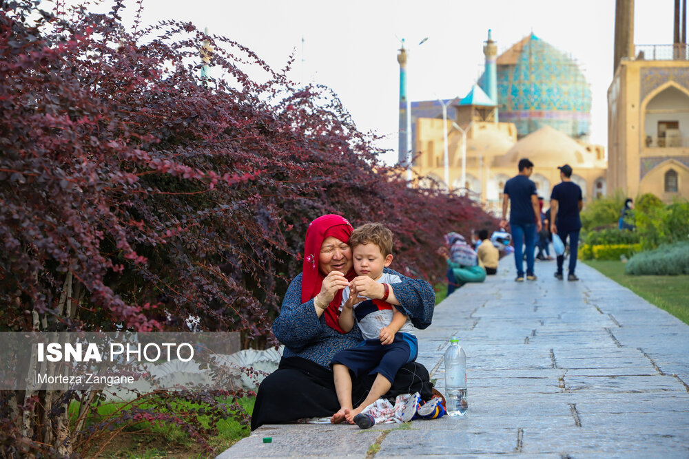 تصاویر: جریان زندگی در میدان نقش جهان