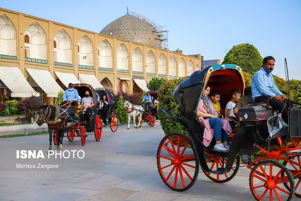 تصاویر: جریان زندگی در میدان نقش جهان