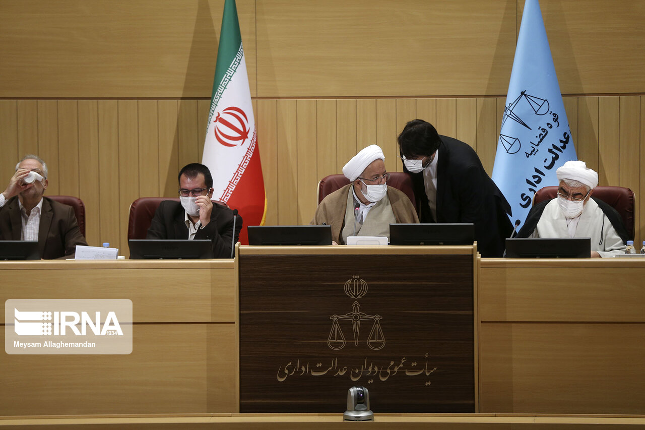حضور رئیسی در هیأت عمومی دیوان عدالت اداری