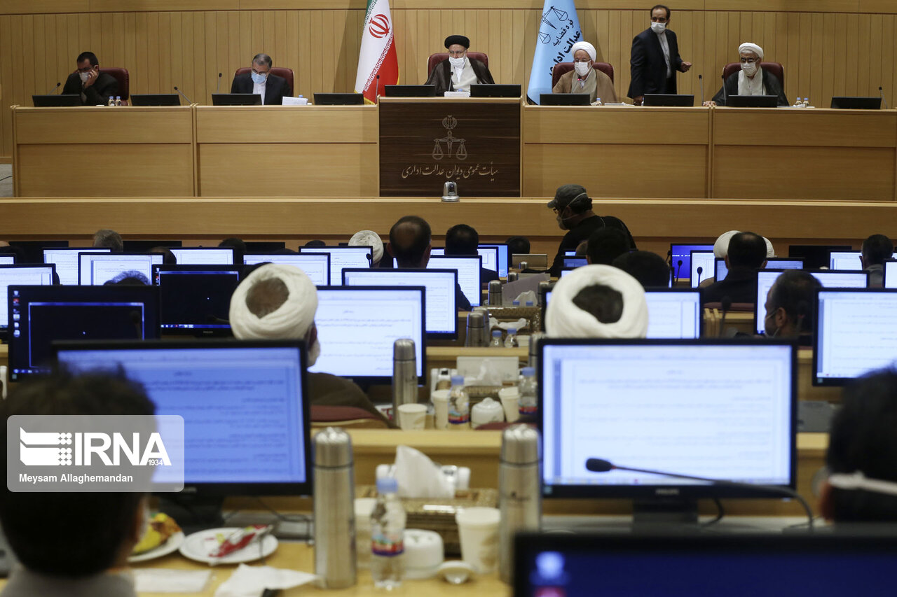 حضور رئیسی در هیأت عمومی دیوان عدالت اداری