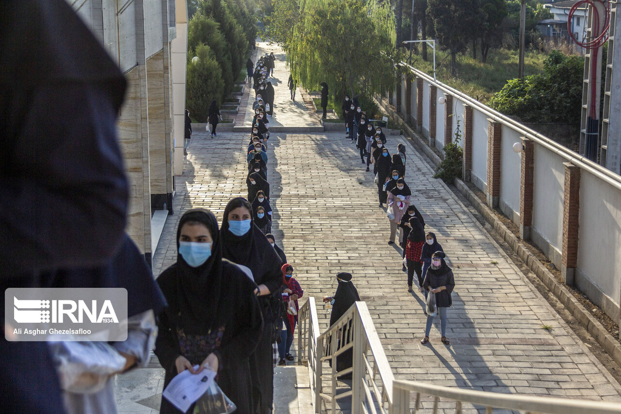تصاویر: سومین روز برگزاری کنکور سراسری ۹۹