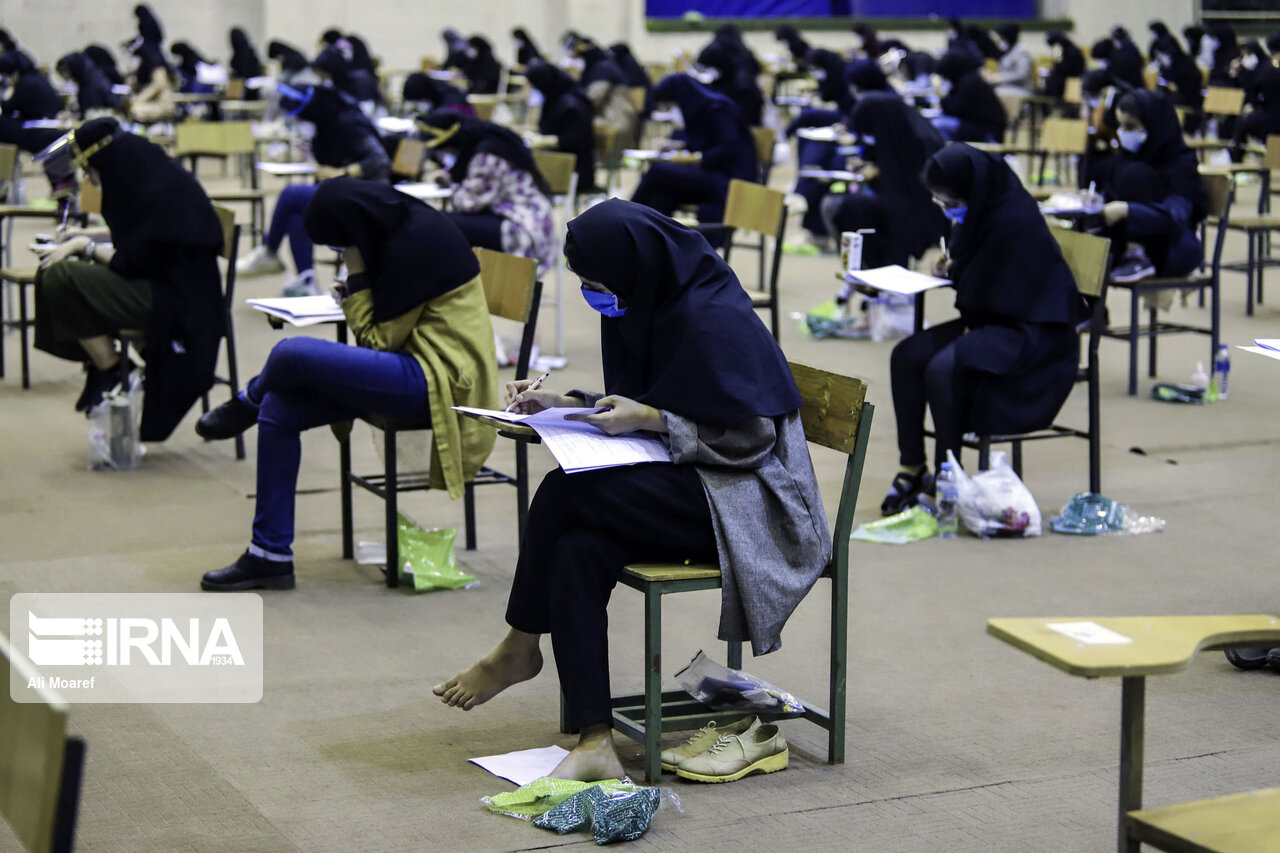 تصاویر: سومین روز برگزاری کنکور سراسری ۹۹