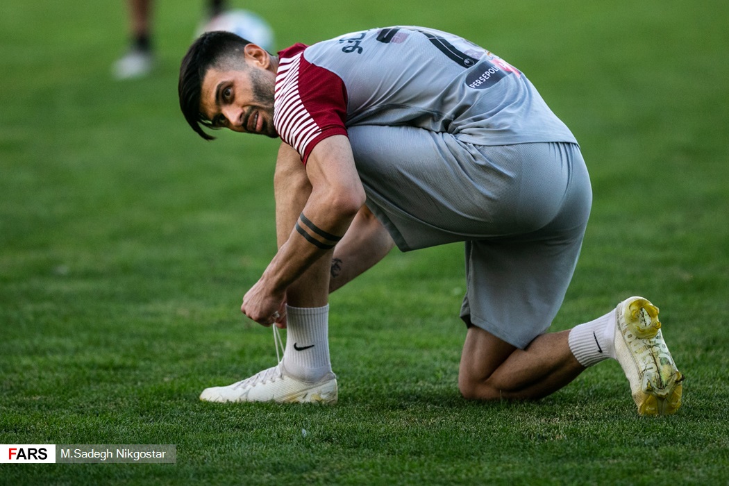 تصاویر: تمرین تیم پرسپولیس پیش از بازی های آسیایی