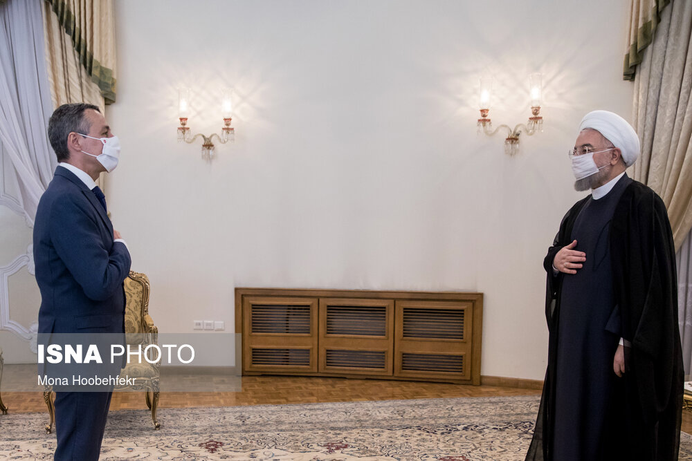 تصاویر: دیدار وزیر امورخارجه سوییس با رییس جمهور