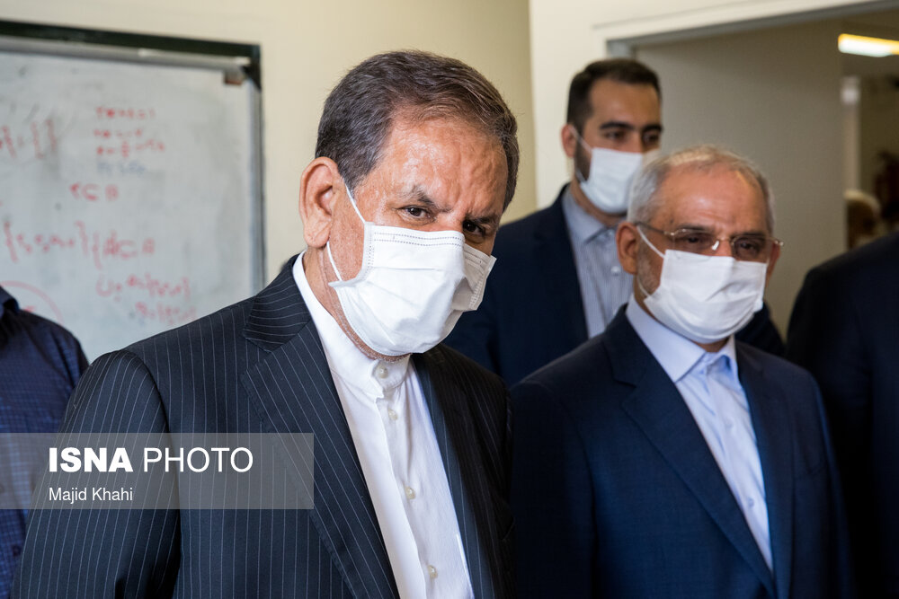 تصاویر: بازدید معاون اول رئیس&zwnj;جمهور از مدارس منطقه ۱۰ تهران