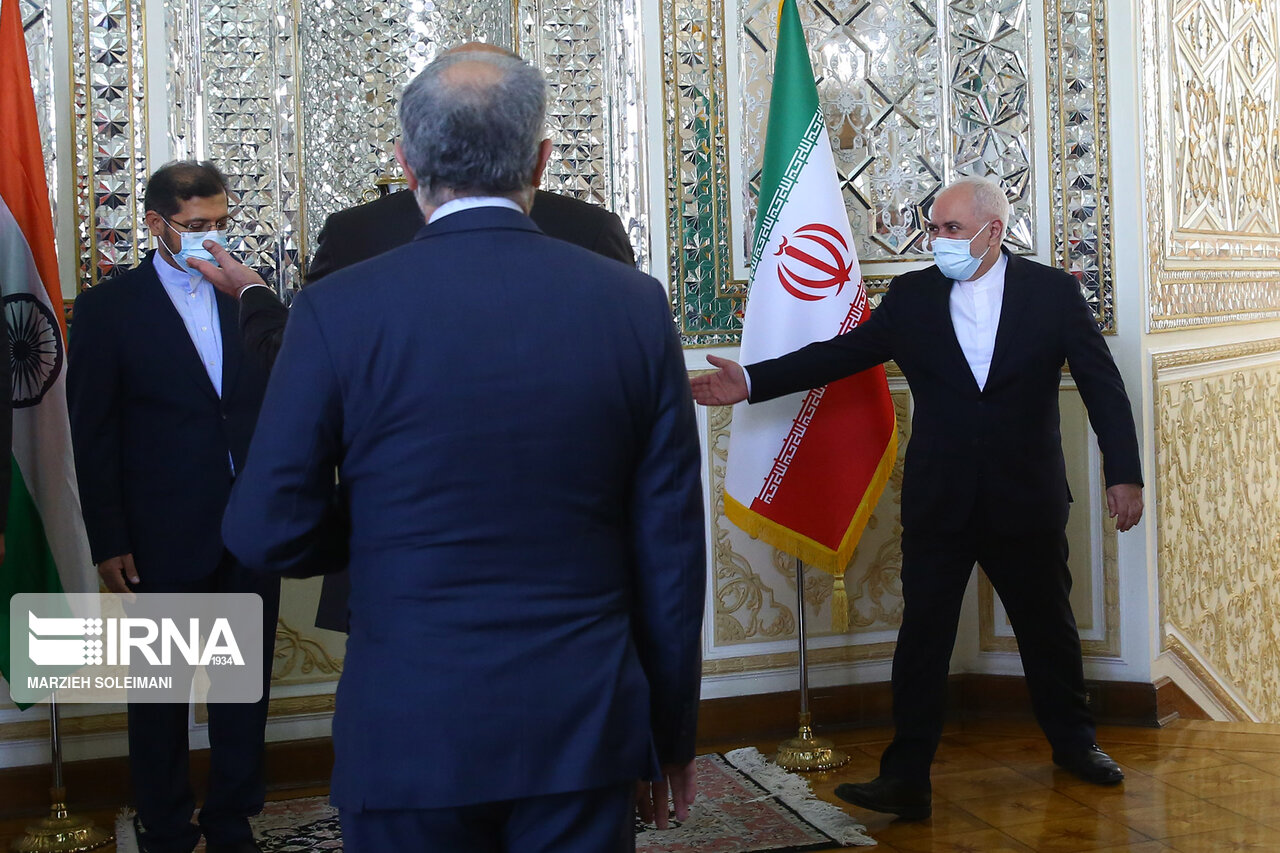 تصاویر: دیدار وزیران خارجه ایران و هند