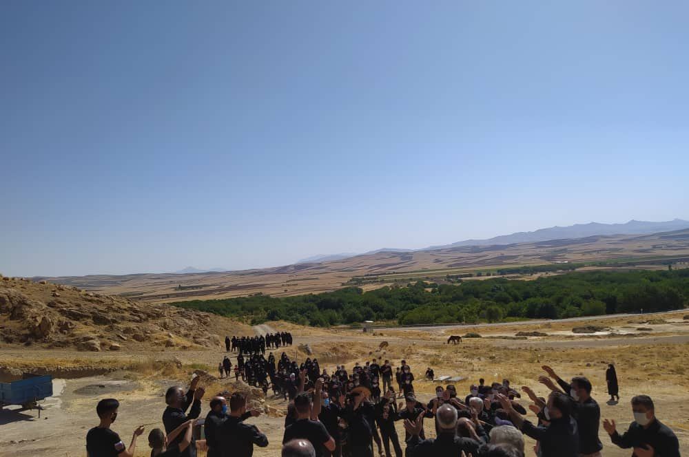 گزارش تصویری: رعایت پروتکل های بهداشتی در عزاداری امام حسین (ع) در روستاهای کشور