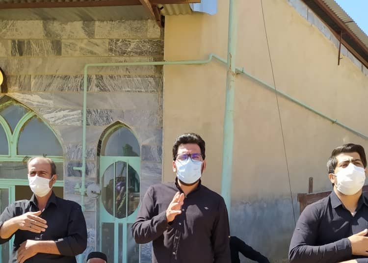 گزارش تصویری: رعایت پروتکل های بهداشتی در عزاداری امام حسین (ع) در روستاهای کشور