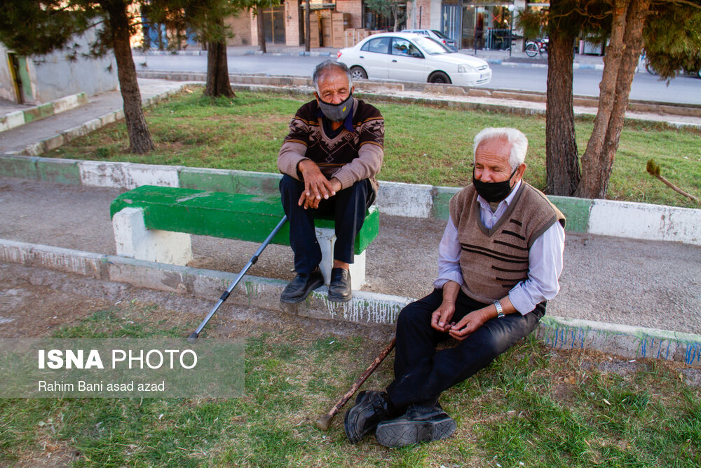تصاویر: سالمندی در سایه کرونا