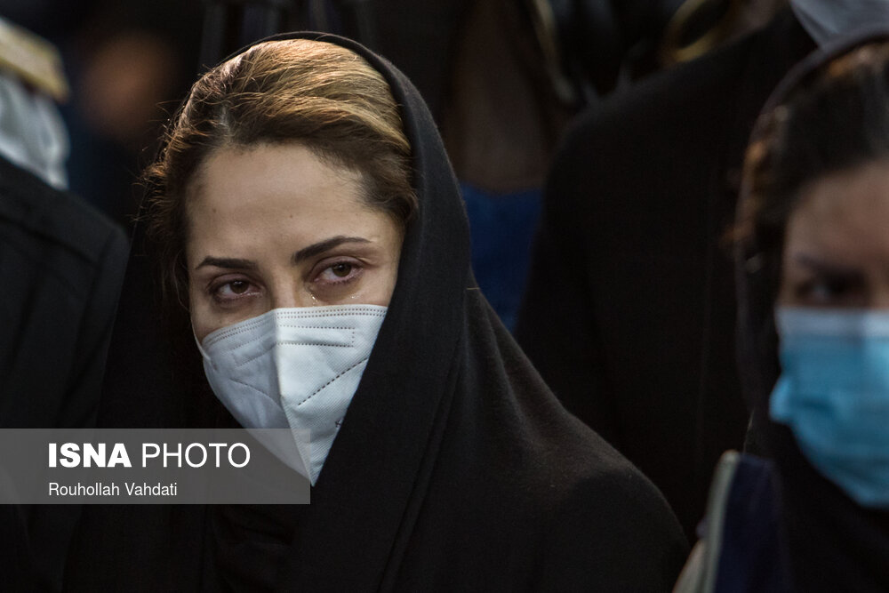 تصاویر: مراسم اقامه نماز بر پیکر محمدرضا شجریان