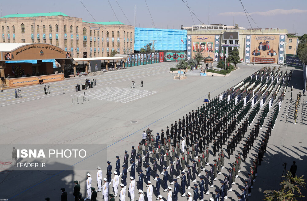 تصاویر: مراسم مشترک دانش&zwnj;آموختگی دانشجویان دانشگاههای افسری نیروهای مسلح