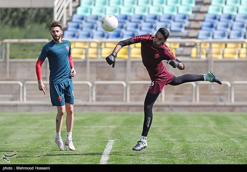 تصاویر: تمرین تیم فوتبال پرسپولیس