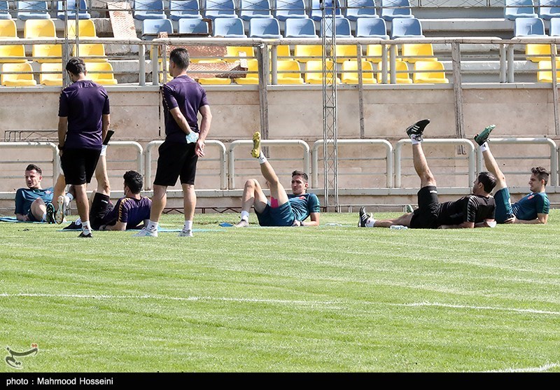 تصاویر: تمرین تیم فوتبال پرسپولیس