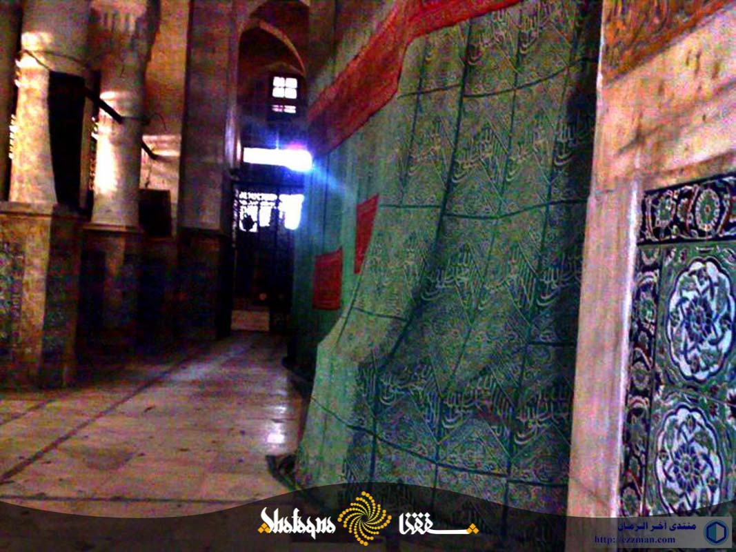 تصاویری متفاوت از داخل مرقد مطهر پیامبراکرم(ص)