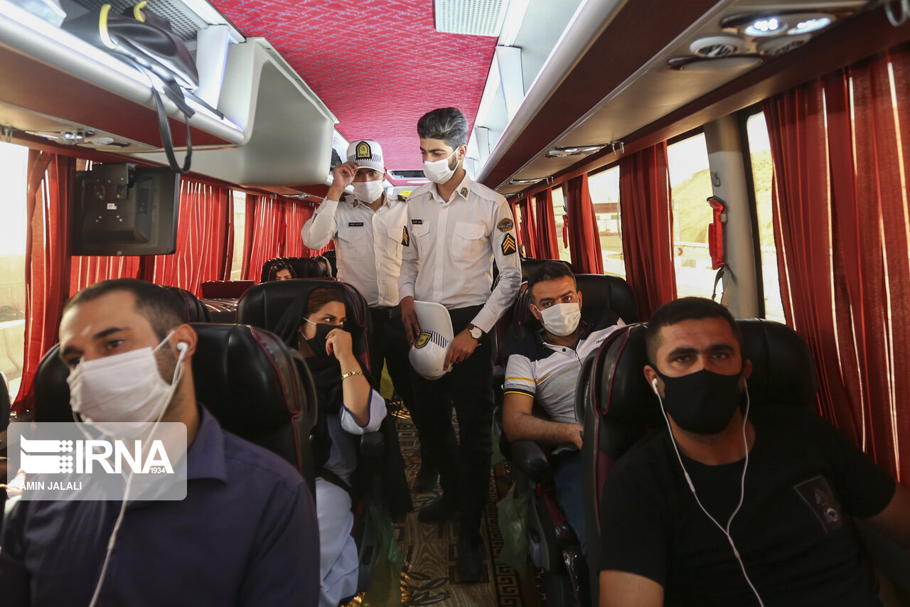 تصاویر: کنترل و تردد خودروها در مبادی ورودی خروجی تهران
