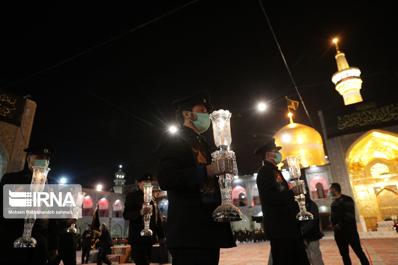 تصاویر: آیین خطبه&zwnj;خوانی شام شهادت حضرت امام رضا (ع)