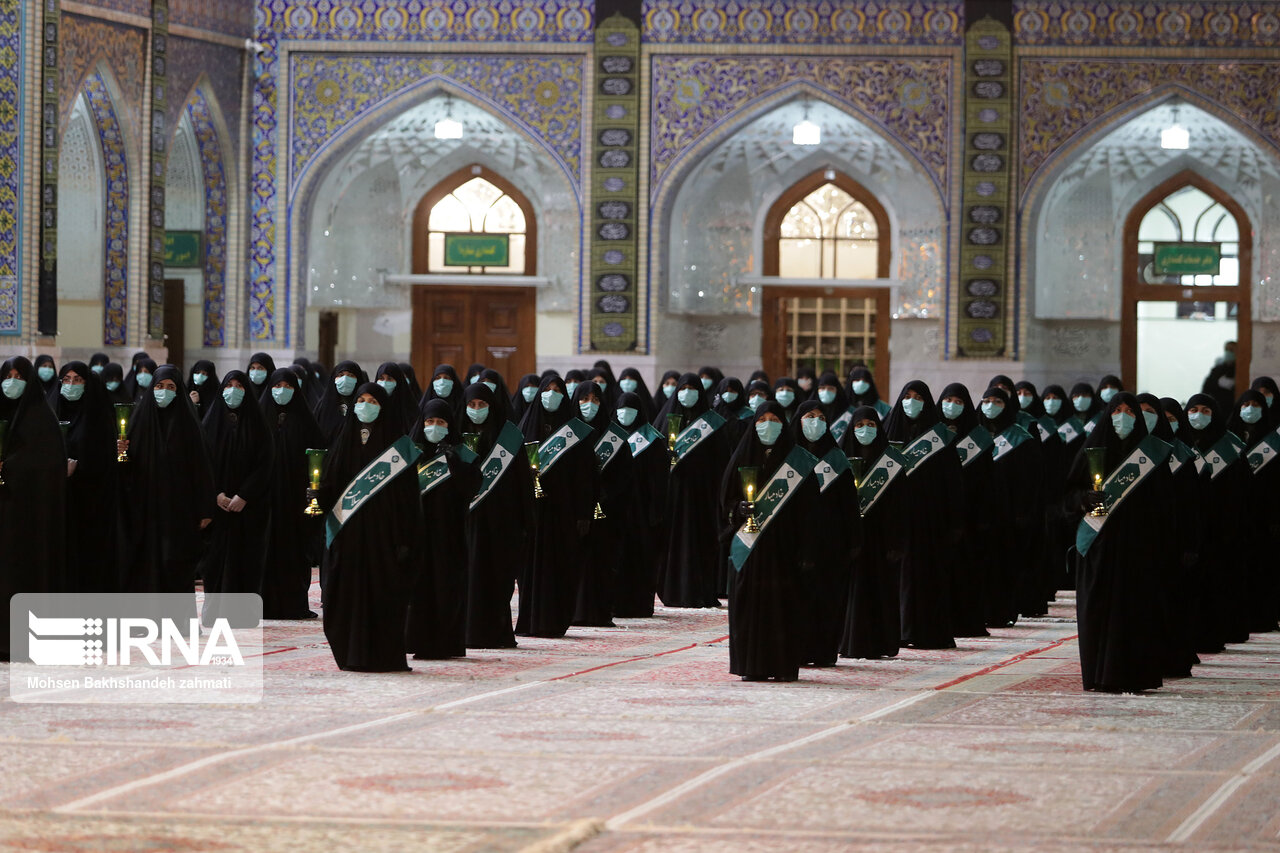تصاویر: آیین خطبه&zwnj;خوانی شام شهادت حضرت امام رضا (ع)