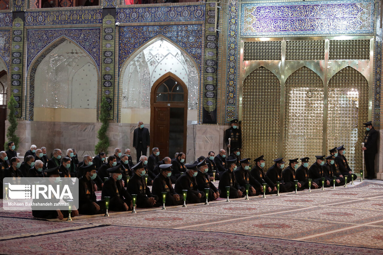 تصاویر: آیین خطبه&zwnj;خوانی شام شهادت حضرت امام رضا (ع)