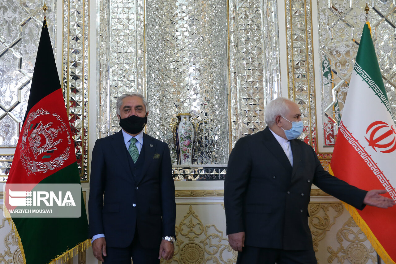 تصاویر: دیدار عبدالله عبدالله با ظریف