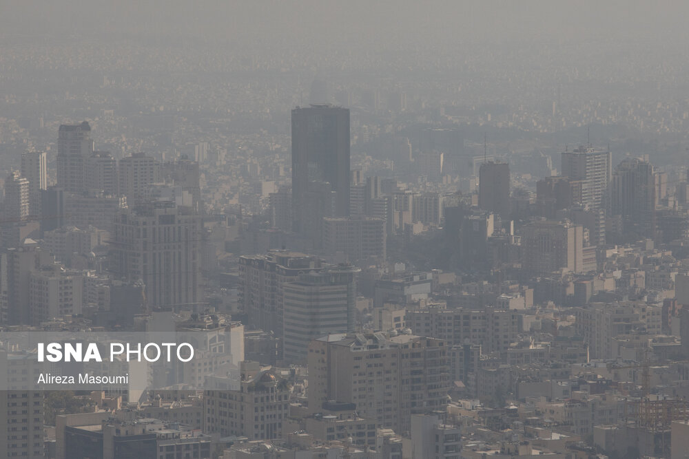 تصاویر: تهران در هفتمین روز آلودگی پاییزی