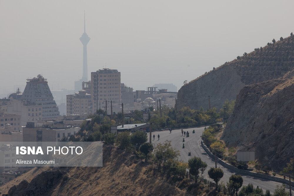 تصاویر: تهران در هفتمین روز آلودگی پاییزی